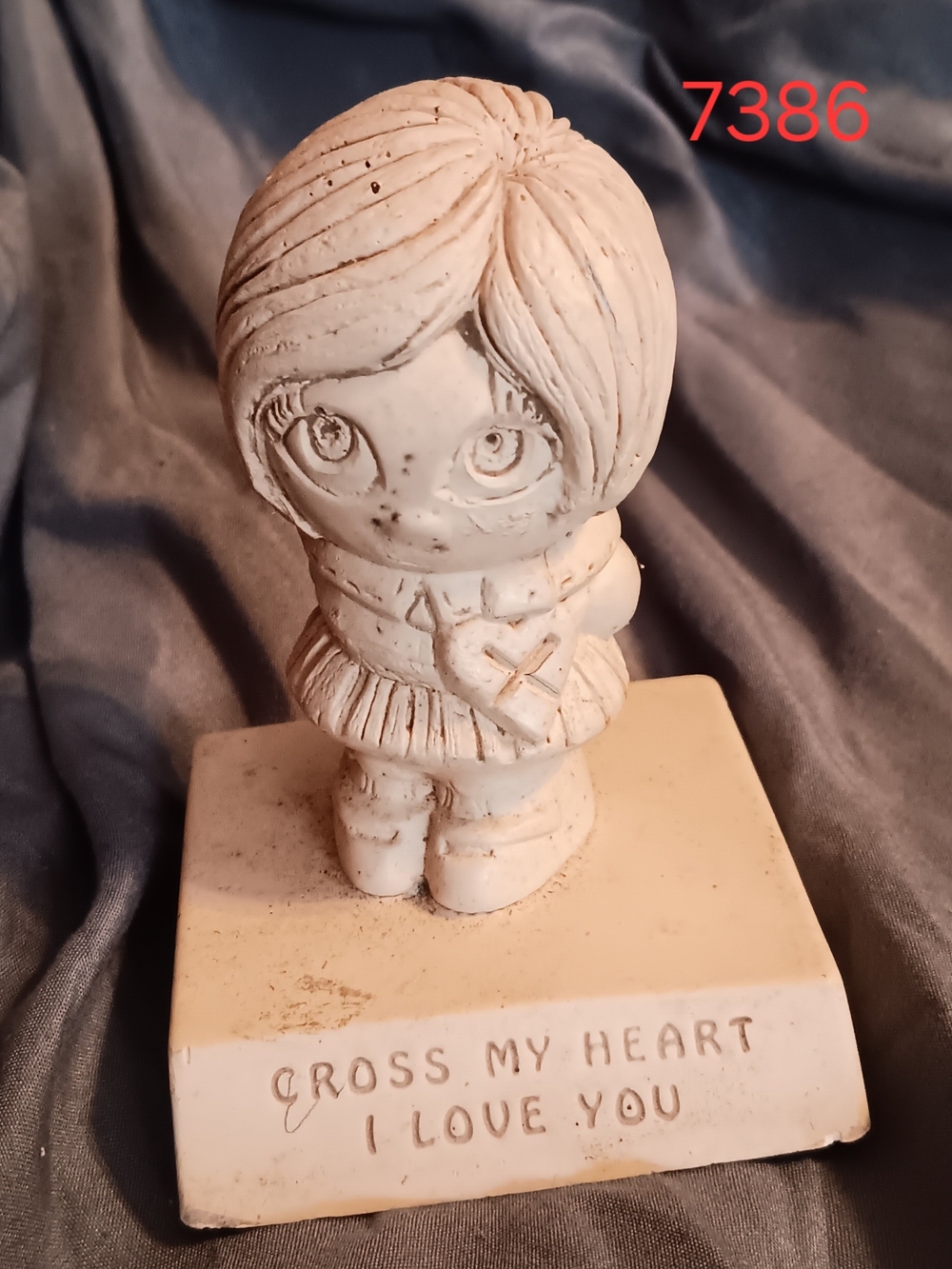 Paula  'Cross My Heart I Love You' Figurine